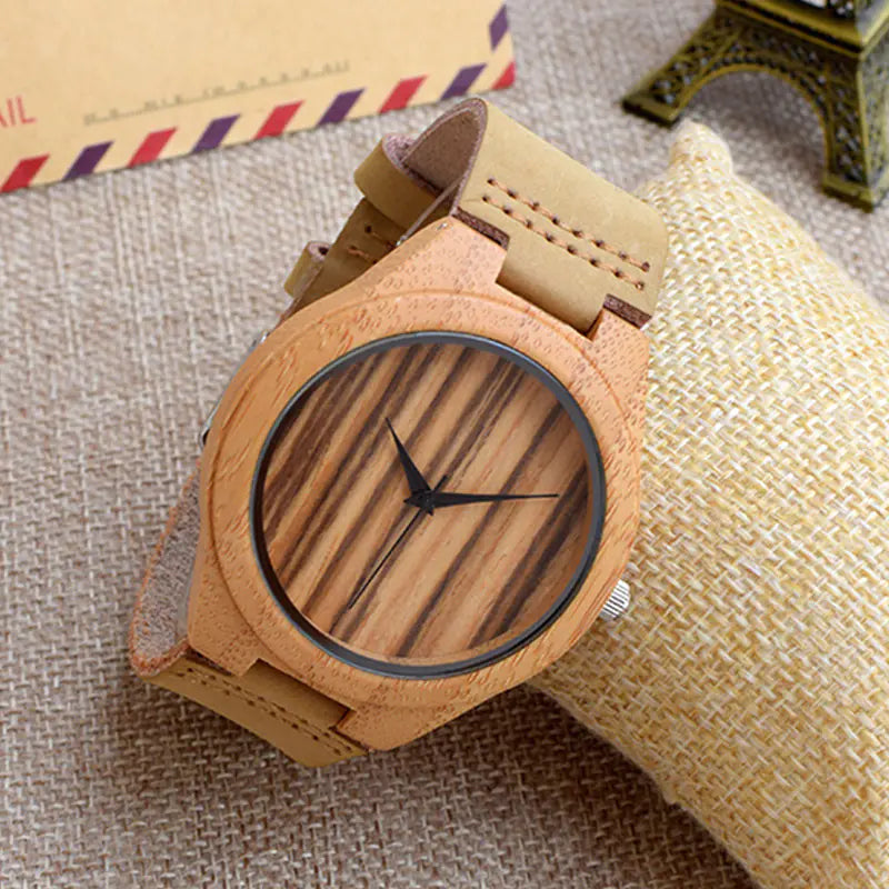 Custom Quartz Wooden Watches