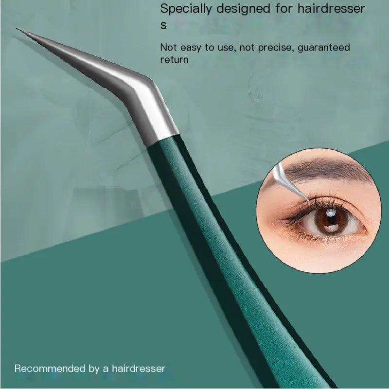 Precision Dolphin Tweezers Set for Eyelash Extension