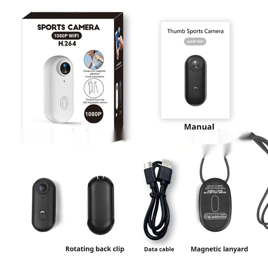 4K HD Mini Action Cam - Waterproof