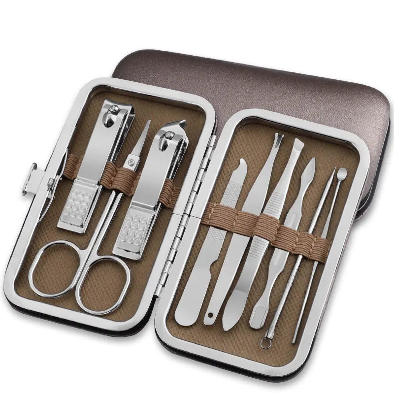 Nail Clipper Set - Stainless Steel Manicure Tools