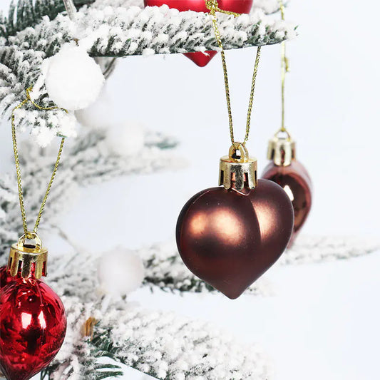 Heart-Shaped Christmas Tree Hanging Decoration Ornament