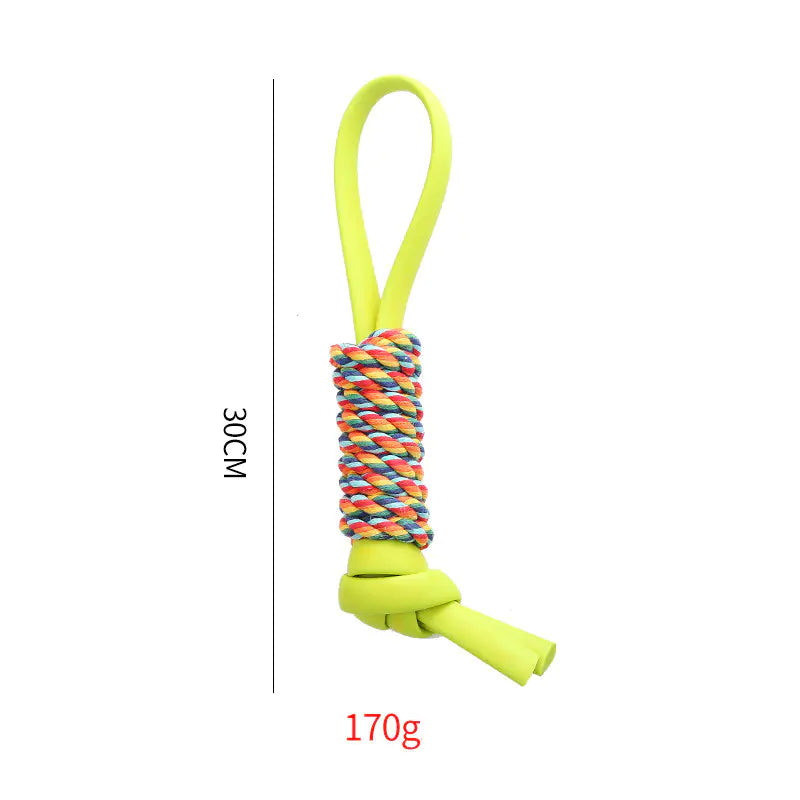 Resistant TPR Dog Chewing Toy for Teeth Cleaning