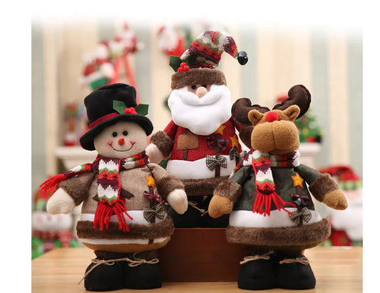 Snowman and Reindeer Children's Dolls and Figurines