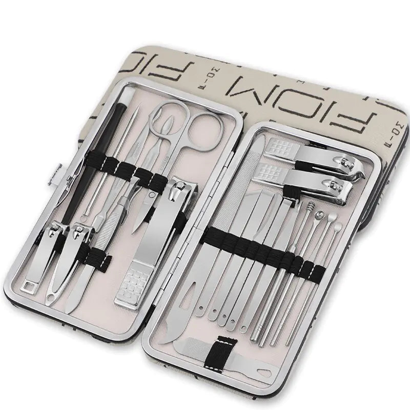 Nail Clipper Set - Stainless Steel Manicure Tools