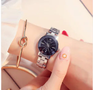 Dragon Couple Steel Quartz Watches - Stylish Women's Watch