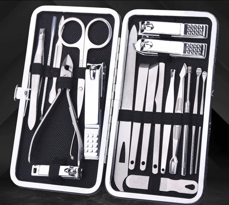 Nail Clipper Set - Stainless Steel Manicure Tools