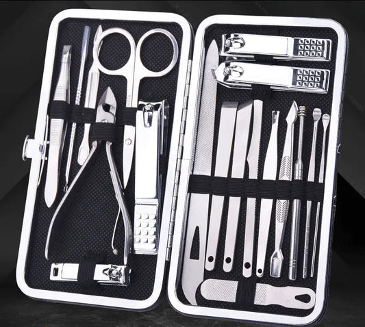 Nail Clipper Set - Stainless Steel Manicure Tools