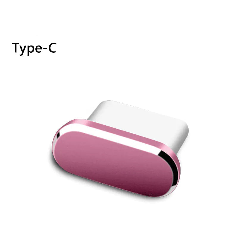 Metal USB Dust Plug for Type-C Charging Port (iphone and Android)