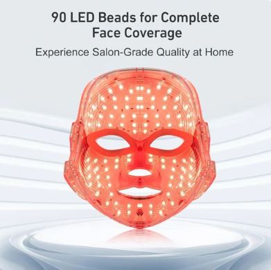 7-Color LED Facial Mask for Skin Care (Single Unit)