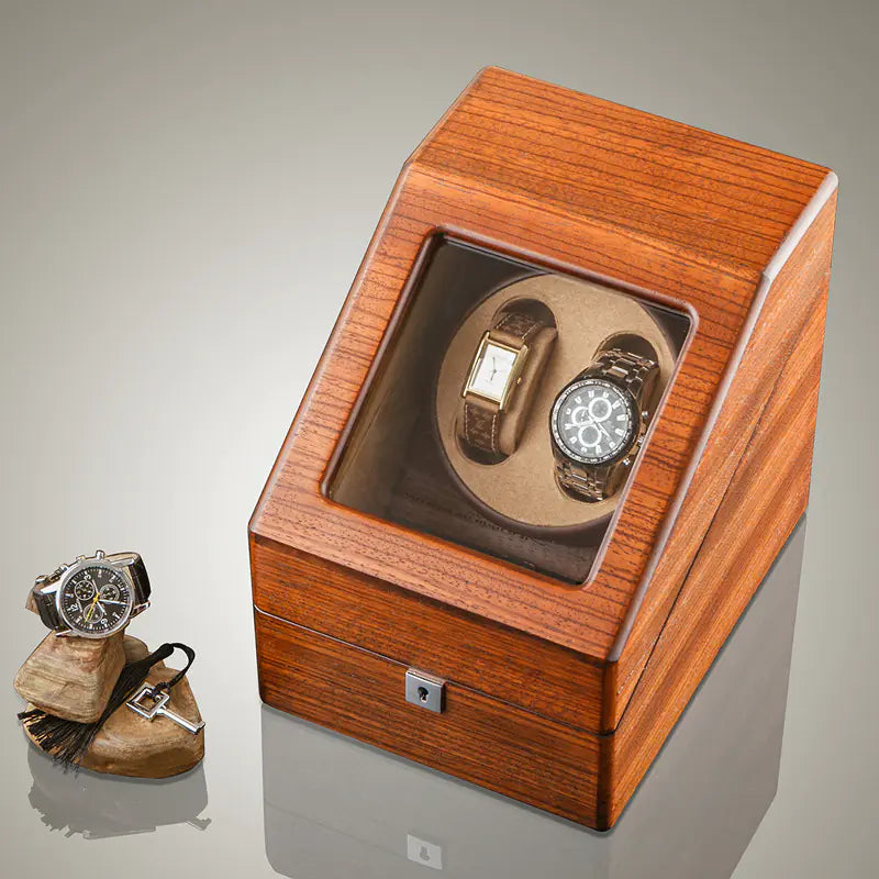 Wooden Watch Winder for Automatic Mechanical Watches