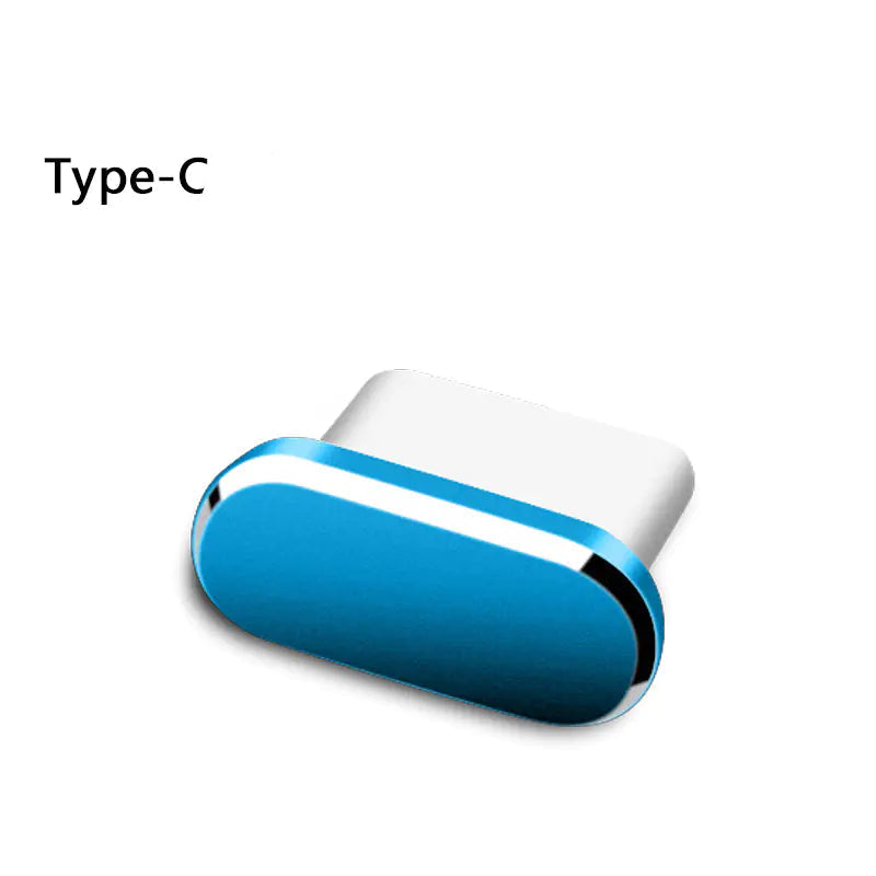 Metal USB Dust Plug for Type-C Charging Port (iphone and Android)