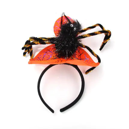 Halloween Headband with Pumpkin Design