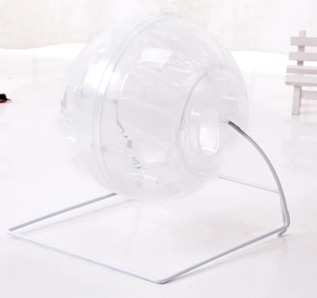 Hamster Ball Exercise Accessory with Transparent Wheel