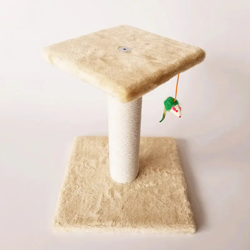 Cat Tree with Scratching Post and Toys