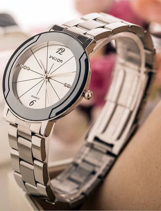 Dragon Couple Steel Quartz Watches - Stylish Women's Watch