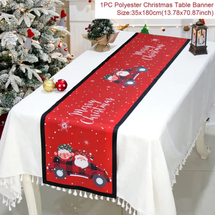 Festive Christmas Table Runner