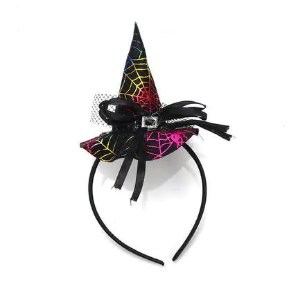 Halloween Headband with Pumpkin Design