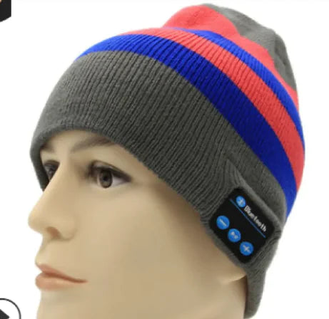Wireless Bluetooth Knitted Hat (Take Calls, Listen to Music in Stereo)
