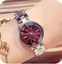 Dragon Couple Steel Quartz Watches - Stylish Women's Watch