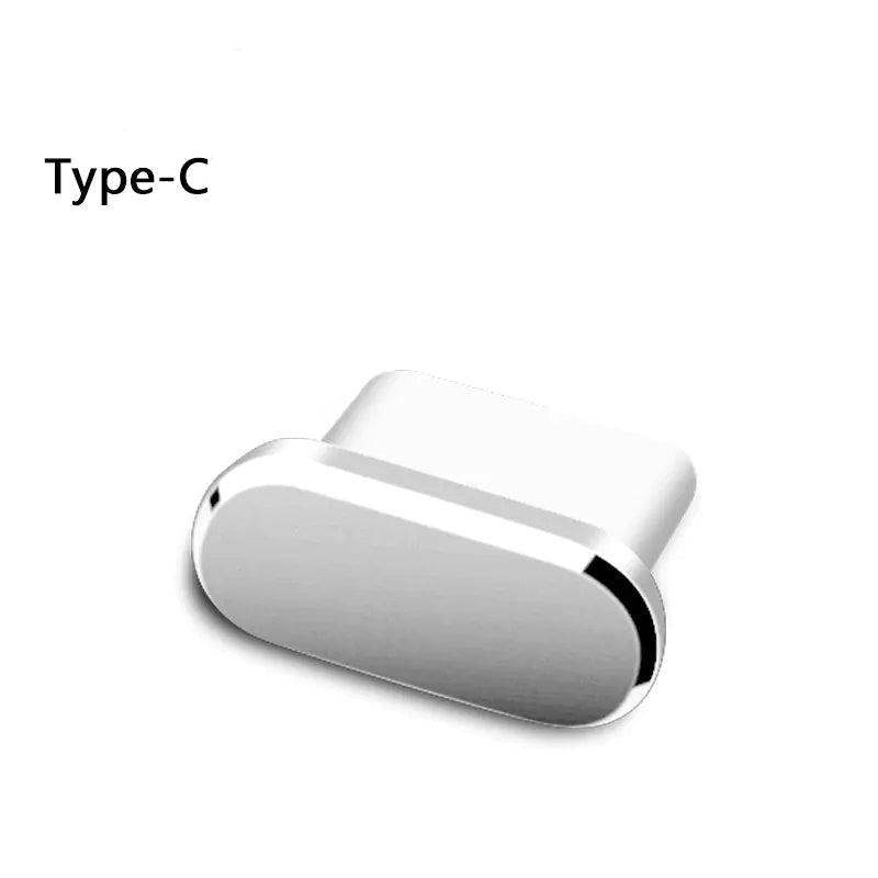 Metal USB Dust Plug for Type-C Charging Port (iphone and Android)