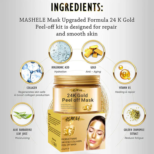 4K Gold Peel-Off Blackhead Mask
